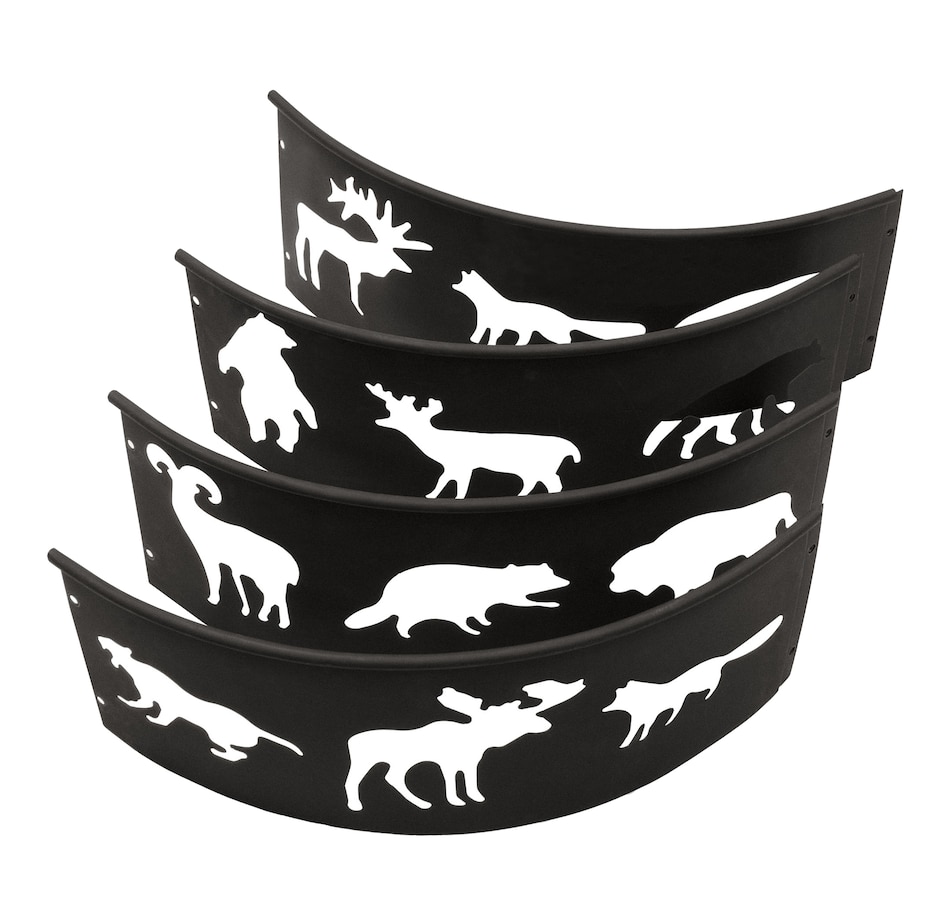 Image 698949_ALTMORE1.jpg, Product 698-949 / Price $89.99, Landmann Big Sky Steel Fire Ring (28") Wildlife from Landmann on TSC.ca's Home & Garden department