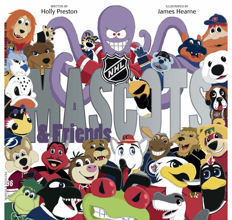 Image 699488.jpg, Product 699-488 / Price $15.50, NHL Mascots & Freinds Book on TSC.ca's Sports department