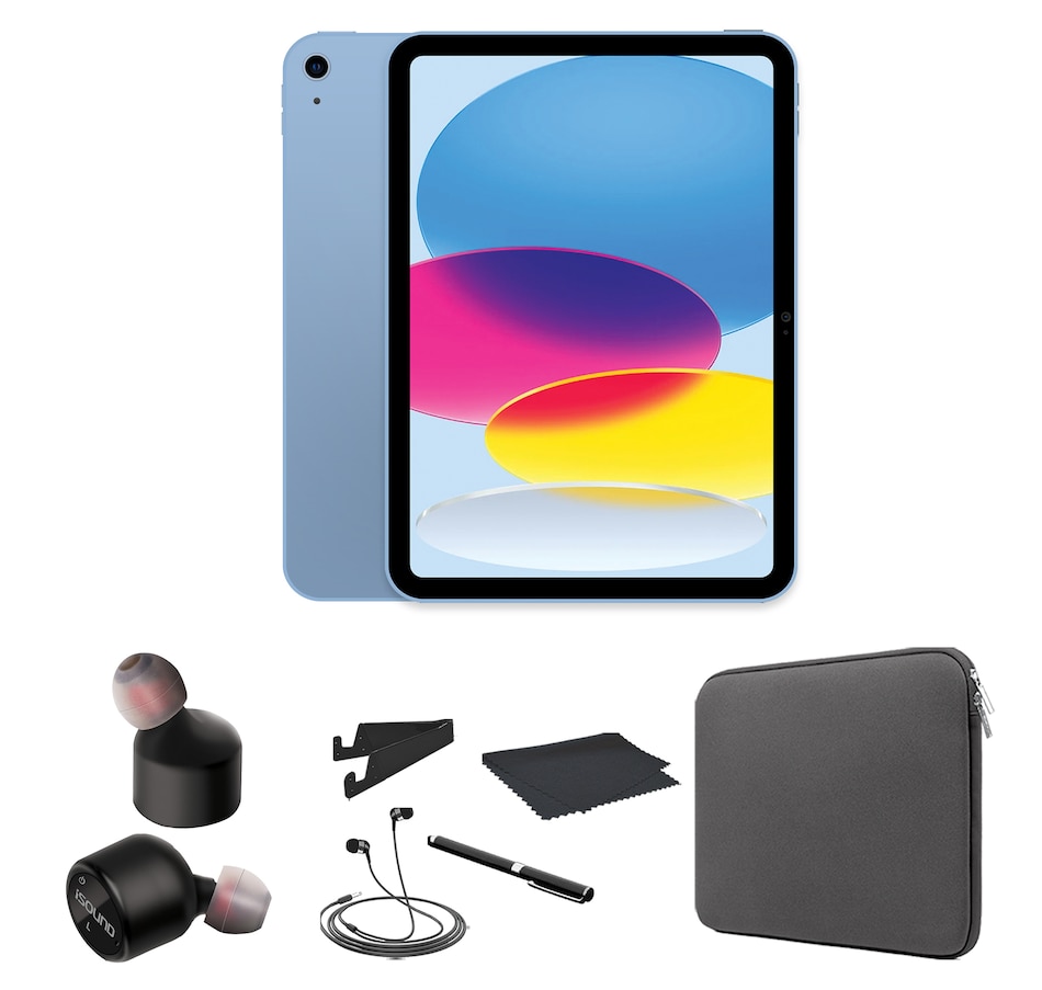 Image 700980_BBA.jpg, Product 700-980 / Price $679.99, Apple iPad 10.9" Tablet Bundle (256 GB, 10th-gen, refurbished) from TSC All IN on TSC.ca's Electronics department