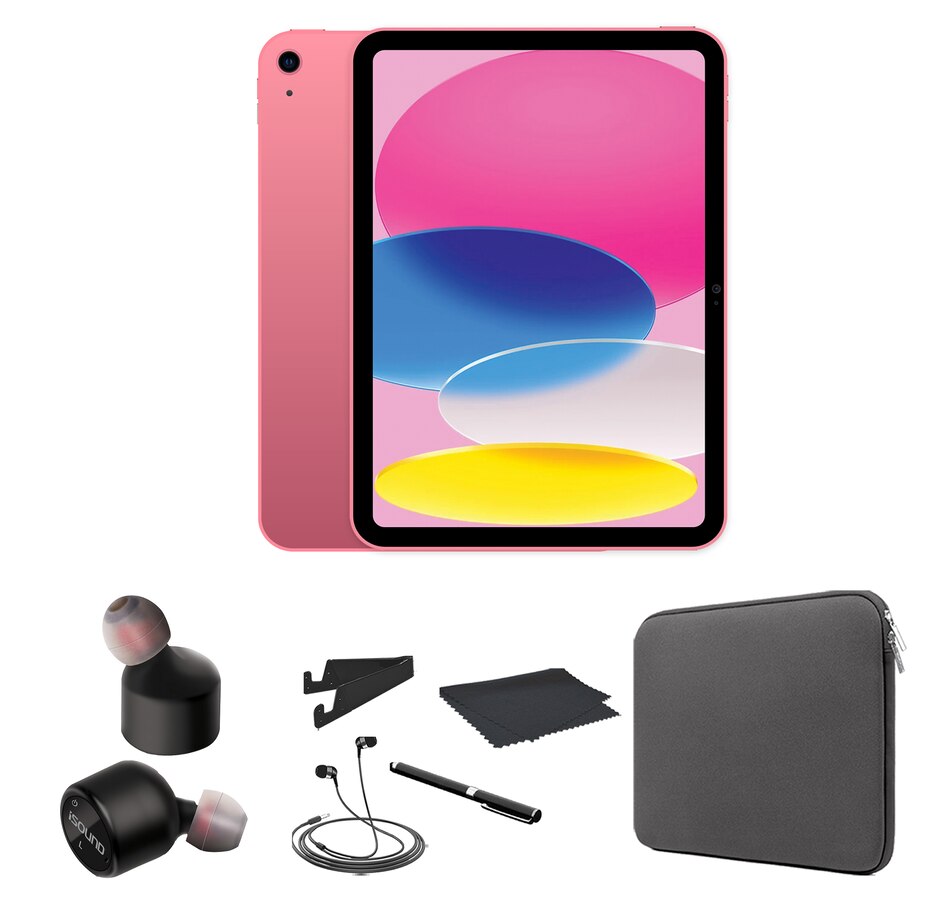 Image 700980_PBC.jpg, Product 700-980 / Price $679.99, Apple iPad 10.9" Tablet Bundle (256 GB, 10th-gen, refurbished) from TSC All IN on TSC.ca's Electronics department