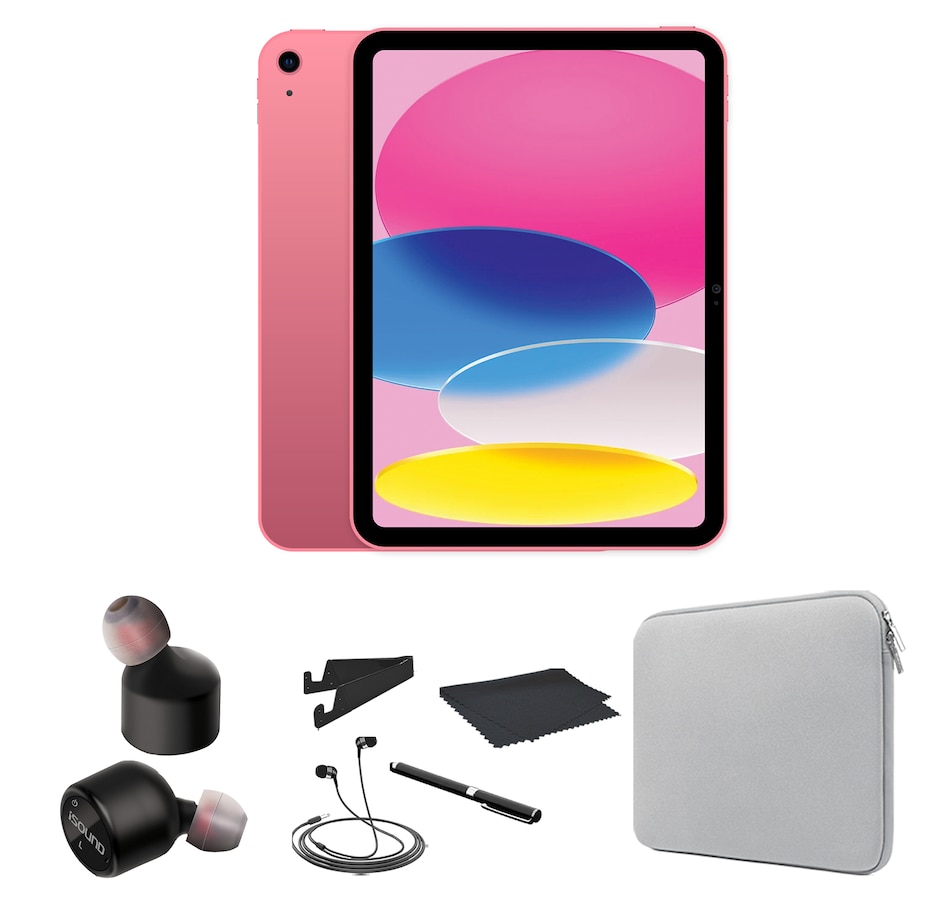 Image 700980_PISI.jpg, Product 700-980 / Price $679.99, Apple iPad 10.9" Tablet Bundle (256 GB, 10th-gen, refurbished) from TSC All IN on TSC.ca's Electronics department