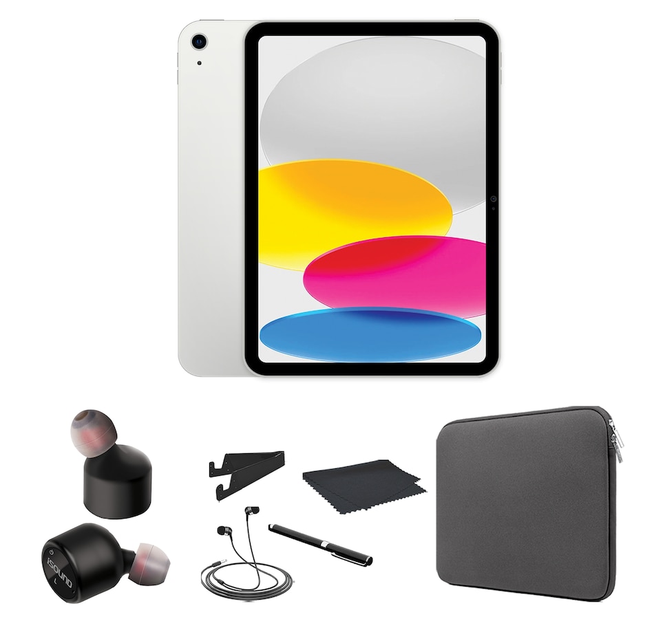 Image 700980_SLK.jpg, Product 700-980 / Price $679.99, Apple iPad 10.9" Tablet Bundle (256 GB, 10th-gen, refurbished) from TSC All IN on TSC.ca's Electronics department