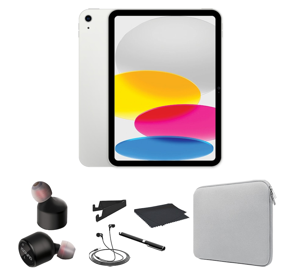 Image 700980_SLSL.jpg, Product 700-980 / Price $679.99, Apple iPad 10.9" Tablet Bundle (256 GB, 10th-gen, refurbished) from TSC All IN on TSC.ca's Electronics department