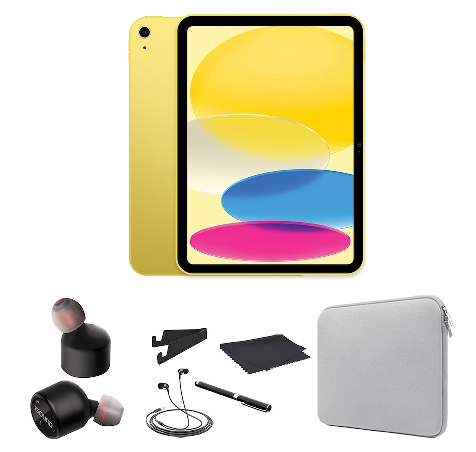 Image 700980_YSL.jpg, Product 700-980 / Price $679.99, Apple iPad 10.9" Tablet Bundle (256 GB, 10th-gen, refurbished) from TSC All IN on TSC.ca's Electronics department