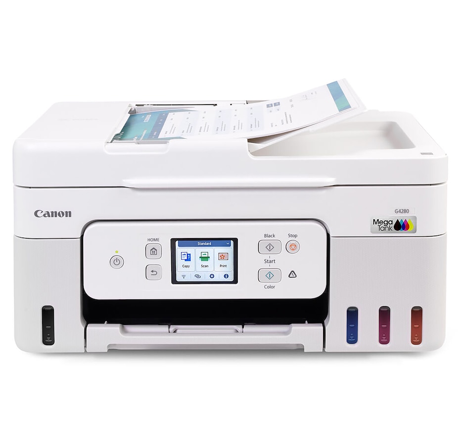 Image 700982.jpg, Product 700-982 / Price $379.99, Canon Megatank Pixma G4280 Wireless MegaTank All-in-One Printer from Canon on TSC.ca's Electronics department
