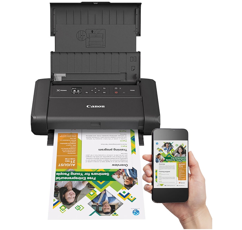 Image 700984_ALTMORE2.jpg, Product 700-984 / Price $399.99, Canon Pixma TR160 Wireless Mobile Printer with Battery from Canon on TSC.ca's Electronics department