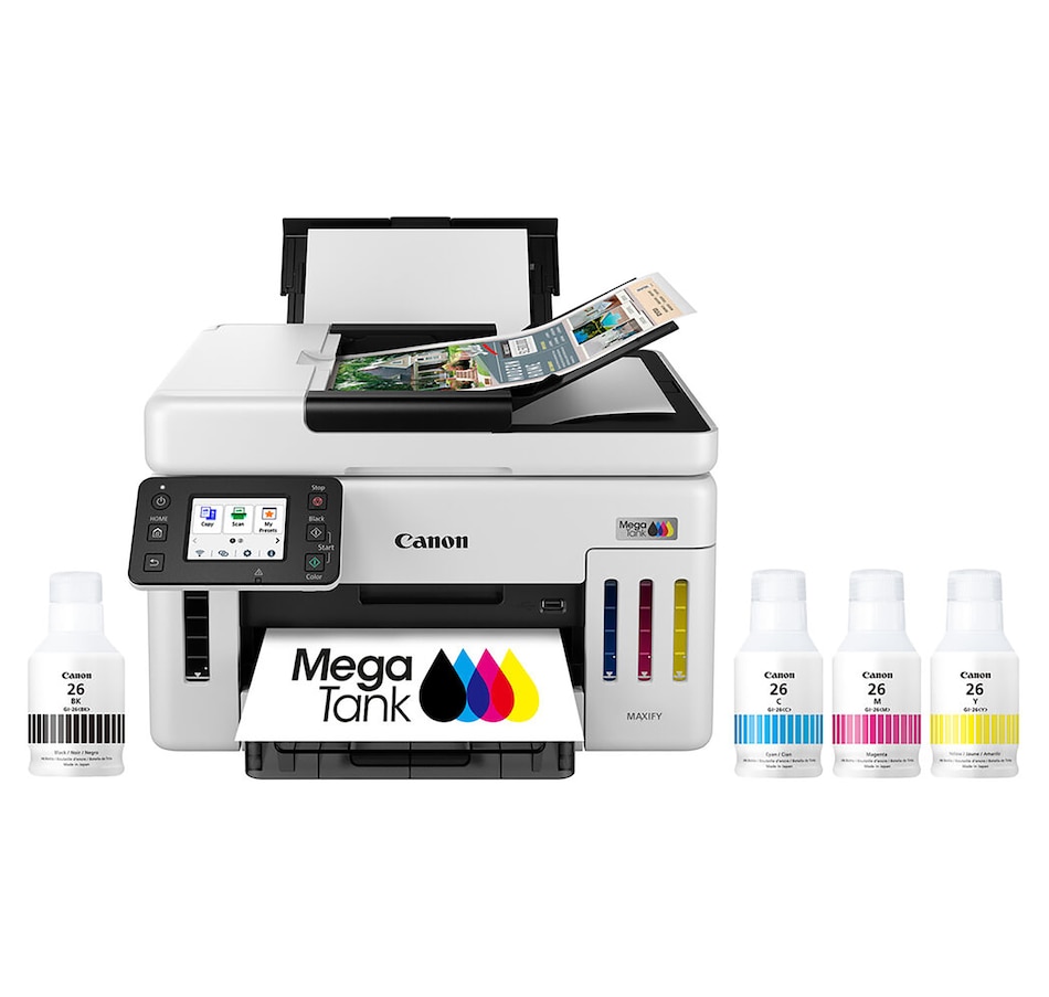 Image 700987_ALTMORE2.jpg, Product 700-987 / Price $999.99, Canon Maxify GX6120 Wireless MegaTank All-in-One Colour Printer from Canon on TSC.ca's Electronics department