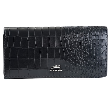 Mancini Trifold Wallet With Enhanced RFID Security