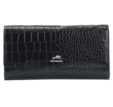 Mancini Quad Fold Wallet With Enhanced RFID Security 