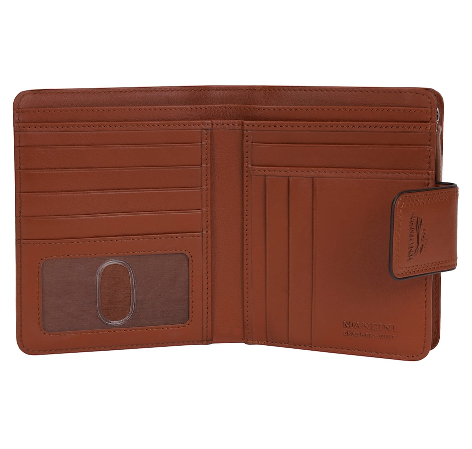 Image 701021_ALTMORE2.jpg, Product 701-021 / Price $89.99, Mancini Medium Clutch Wallet With Enhanced RFID Protection from Mancini Fine Leather on TSC.ca's Fashion department