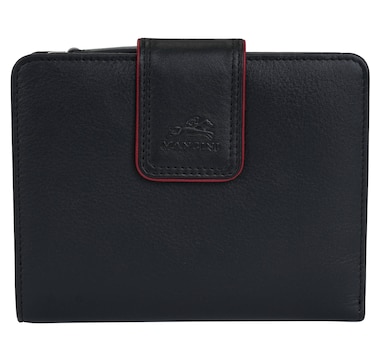 Mancini Medium Clutch Wallet With Enhanced RFID Protection 