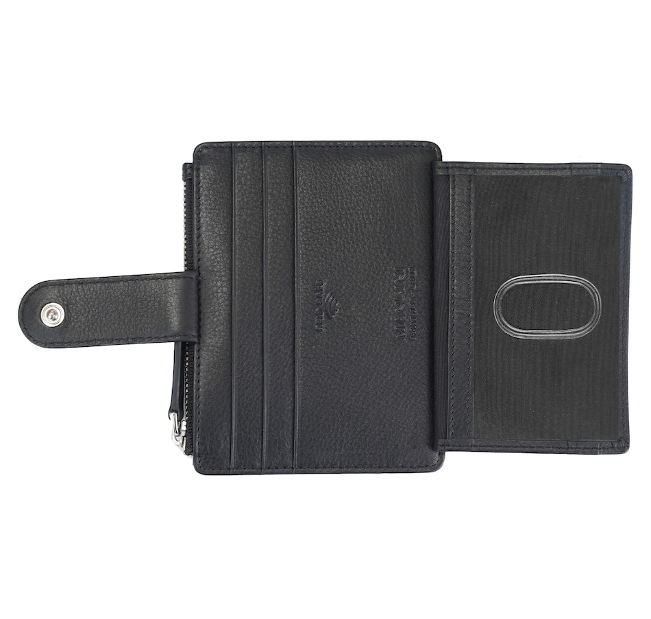 Image 701023_ALTMORE4.jpg, Product 701-023 / Price $47.99, Mancini Card Case With Enhanced RFID Protection Croco from Mancini Fine Leather on TSC.ca's Fashion department