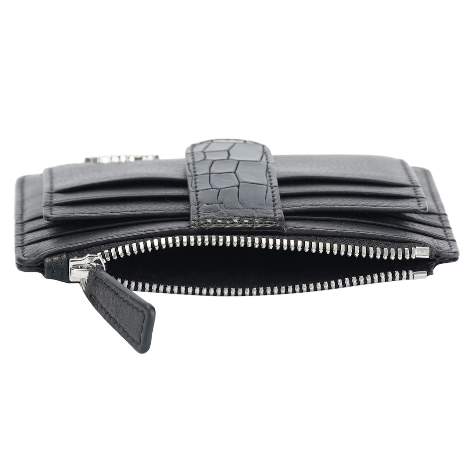 Image 701023_ALTMORE5.jpg, Product 701-023 / Price $47.99, Mancini Card Case With Enhanced RFID Protection Croco from Mancini Fine Leather on TSC.ca's Fashion department