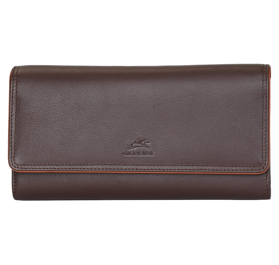 Image 701024_BRN.jpg, Product 701-024 / Price $127.99, Mancini Trifold Wallet With Enhanced RFID from Mancini Fine Leather on TSC.ca's Fashion department