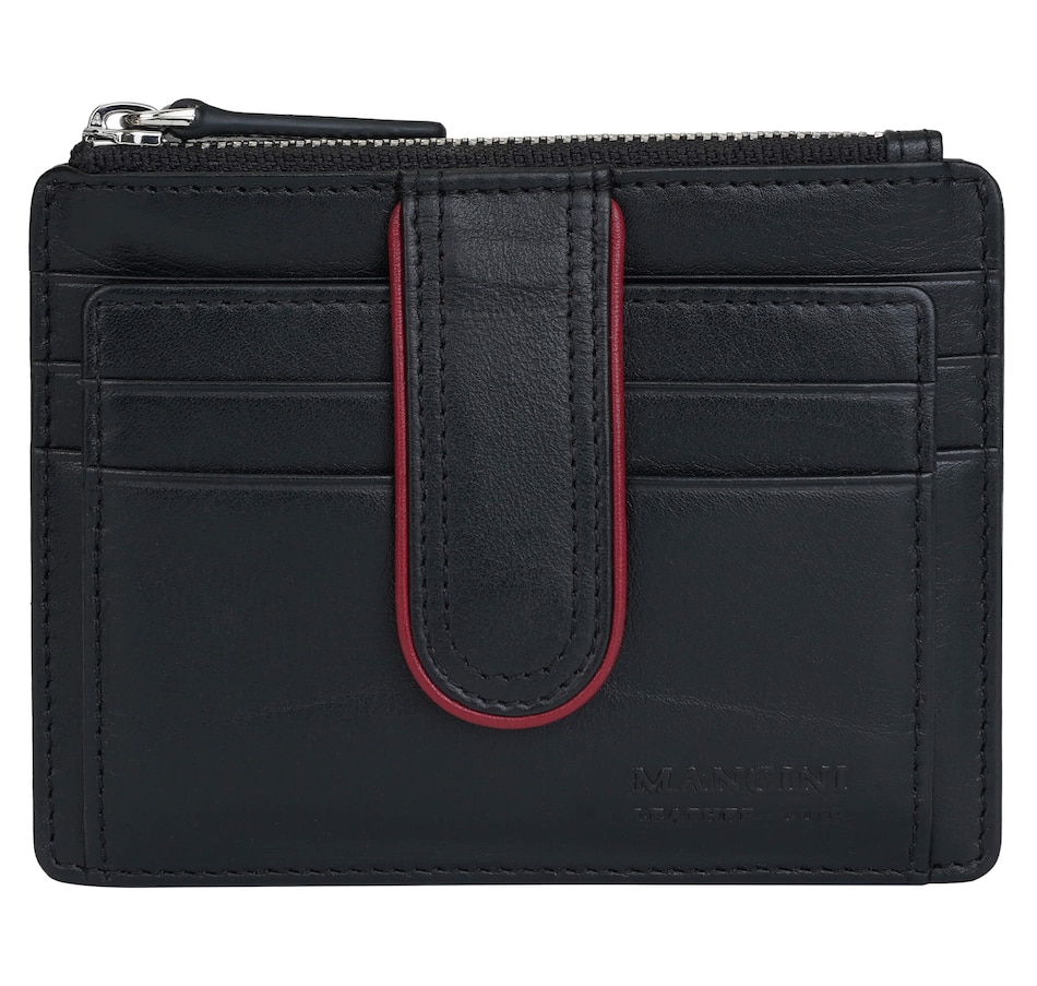 Image 701027_BLK.jpg, Product 701-027 / Price $44.99, Mancini Card Case With Enhanced RFID Protection from Mancini Fine Leather on TSC.ca's Fashion department