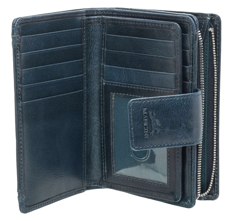Image 701028_ALTMORE4.jpg, Product 701-028 / Price $89.99, Mancini RFID Secure Medium Clutch Wallet from Mancini Fine Leather on TSC.ca's Fashion department