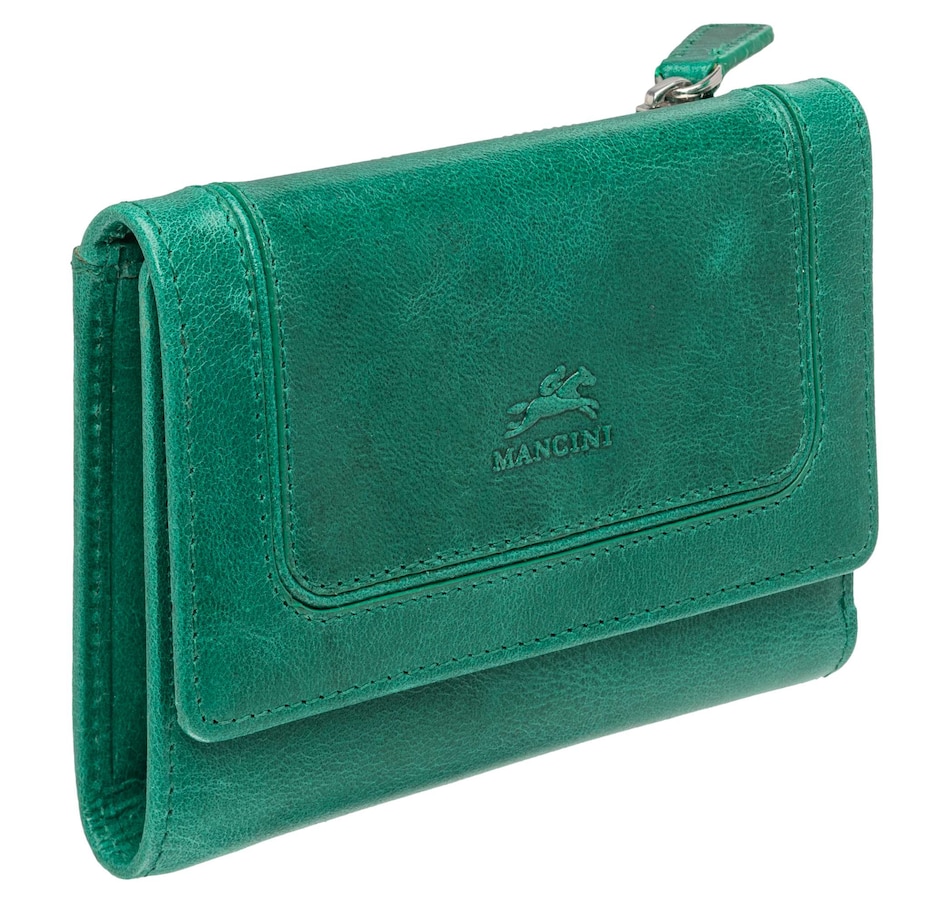 Image 701030_ALTMORE1.jpg, Product 701-030 / Price $75.99, Mancini RFID Secure Medium Clutch Wallet from Mancini Fine Leather on TSC.ca's Fashion department