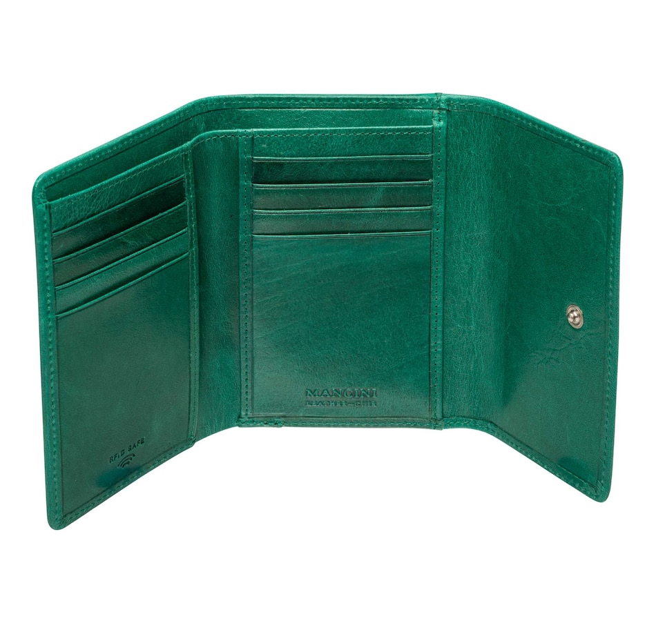 Image 701030_ALTMORE3.jpg, Product 701-030 / Price $75.99, Mancini RFID Secure Medium Clutch Wallet from Mancini Fine Leather on TSC.ca's Fashion department