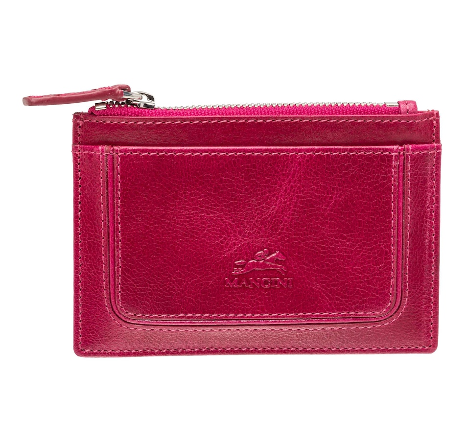 Image 701031_PNK.jpg, Product 701-031 / Price $42.99, Mancini RFID Secure Card Case and Coin Purse from Mancini Fine Leather on TSC.ca's Fashion department
