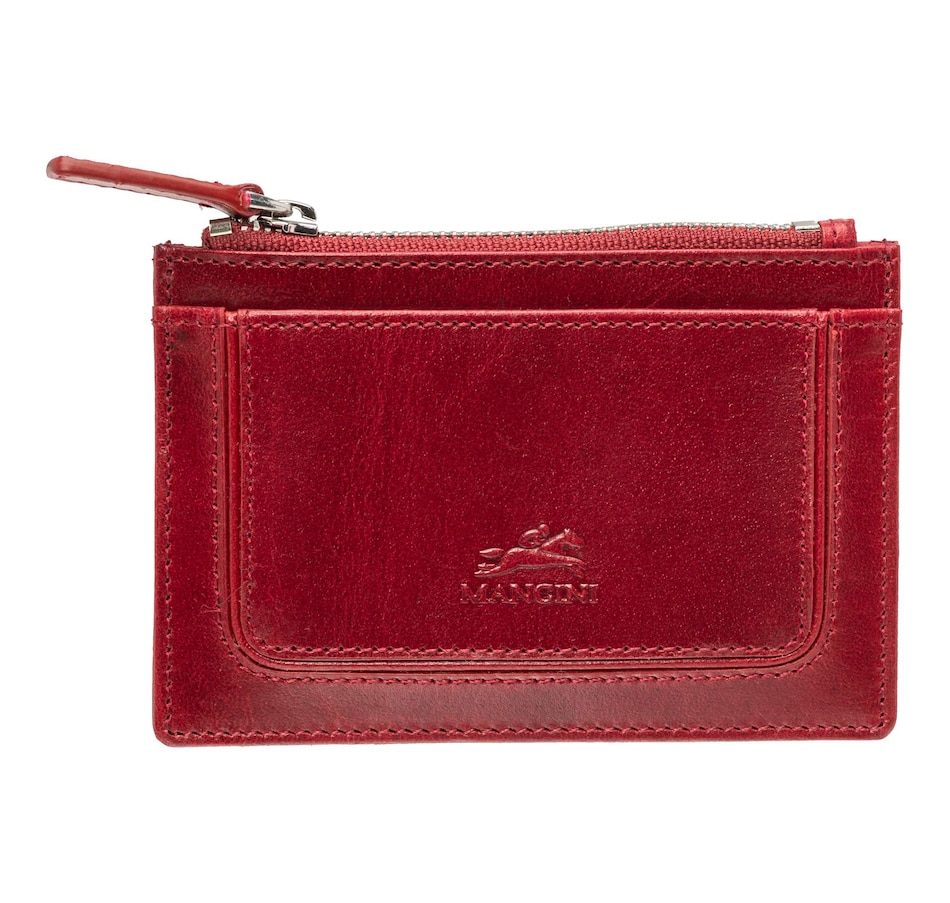 Image 701031_RED.jpg, Product 701-031 / Price $42.99, Mancini RFID Secure Card Case and Coin Purse from Mancini Fine Leather on TSC.ca's Fashion department