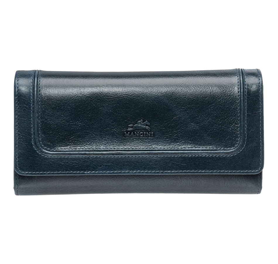 Image 701032_BLU.jpg, Product 701-032 / Price $99.99, Mancini RFID Secure Quadruple Wallet from Mancini Fine Leather on TSC.ca's Fashion department
