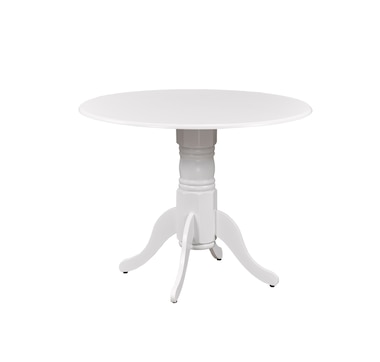 Titus White Finish Dining Table