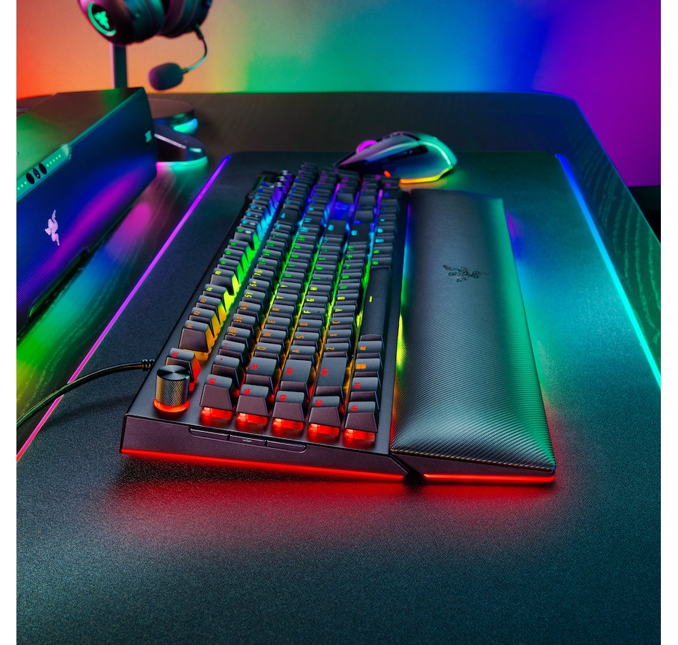 Image 701123_ALTMORE8.jpg, Product 701-123 / Price $329.99, Razer BlackWidow V4 Pro Mechanical Gaming Keyboard from Razer on TSC.ca's Electronics department
