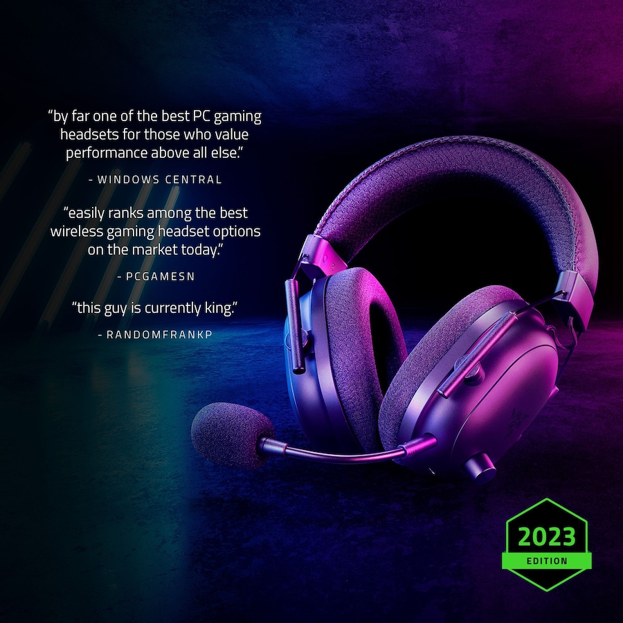 Image 701126_ALTMORE1.jpg, Product 701-126 / Price $289.99, Razer BlackShark V2 Pro (2023) Wireless E-Sports Headset (black) from Razer on TSC.ca's Electronics department