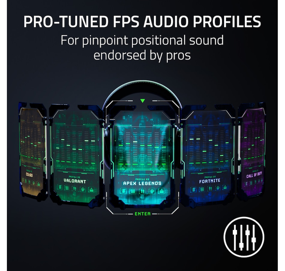 Image 701127_ALTMORE4.jpg, Product 701-127 / Price $289.99, Razer BlackShark V2 Pro (2023) - Wireless E-Sports Headset (white) from Razer on TSC.ca's Electronics department