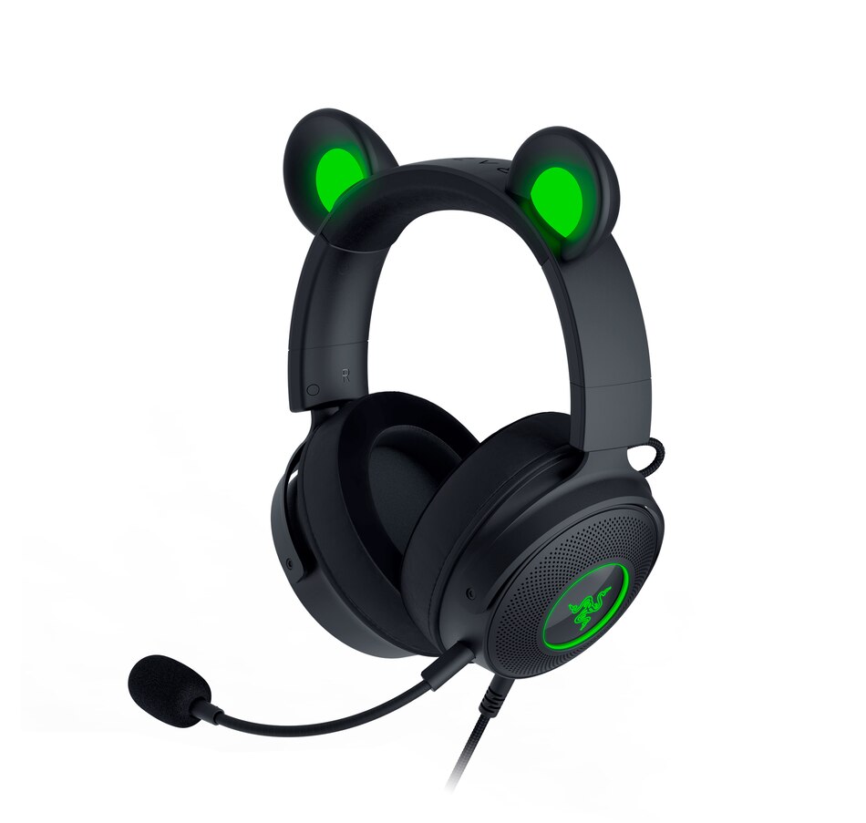 Image 701129_ALTMORE2.jpg, Product 701-129 / Price $289.99, Razer Kraken Kitty Edition V2 Pro Wired RGB Headset with Interchangeable Ears (black) from Razer on TSC.ca's Electronics department