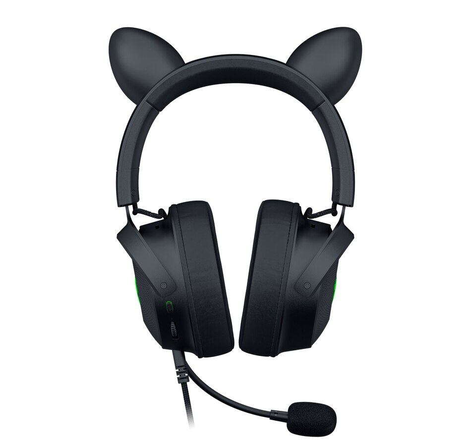 Image 701129_ALTMORE9.jpg, Product 701-129 / Price $289.99, Razer Kraken Kitty Edition V2 Pro Wired RGB Headset with Interchangeable Ears (black) from Razer on TSC.ca's Electronics department