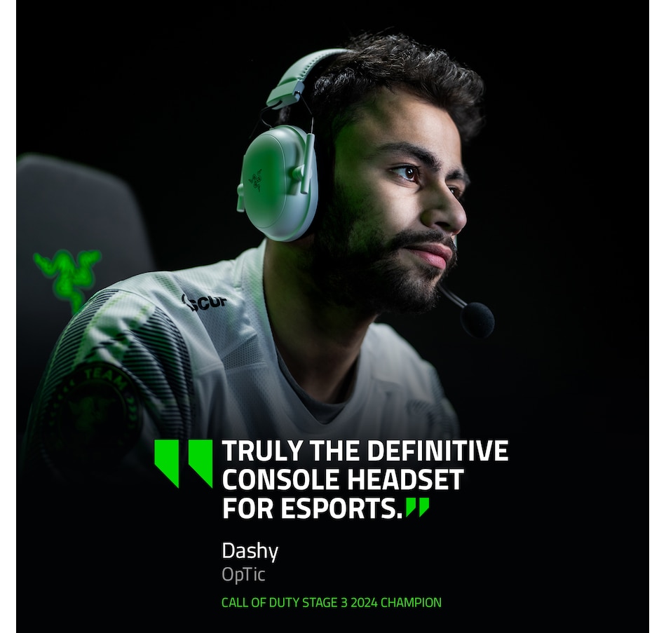 Image 701131_ALTMORE1.jpg, Product 701-131 / Price $289.99, Razer BlackShark V2 Pro for PlayStation Wireless Console E-Sports Headset (black) from Razer on TSC.ca's Electronics department