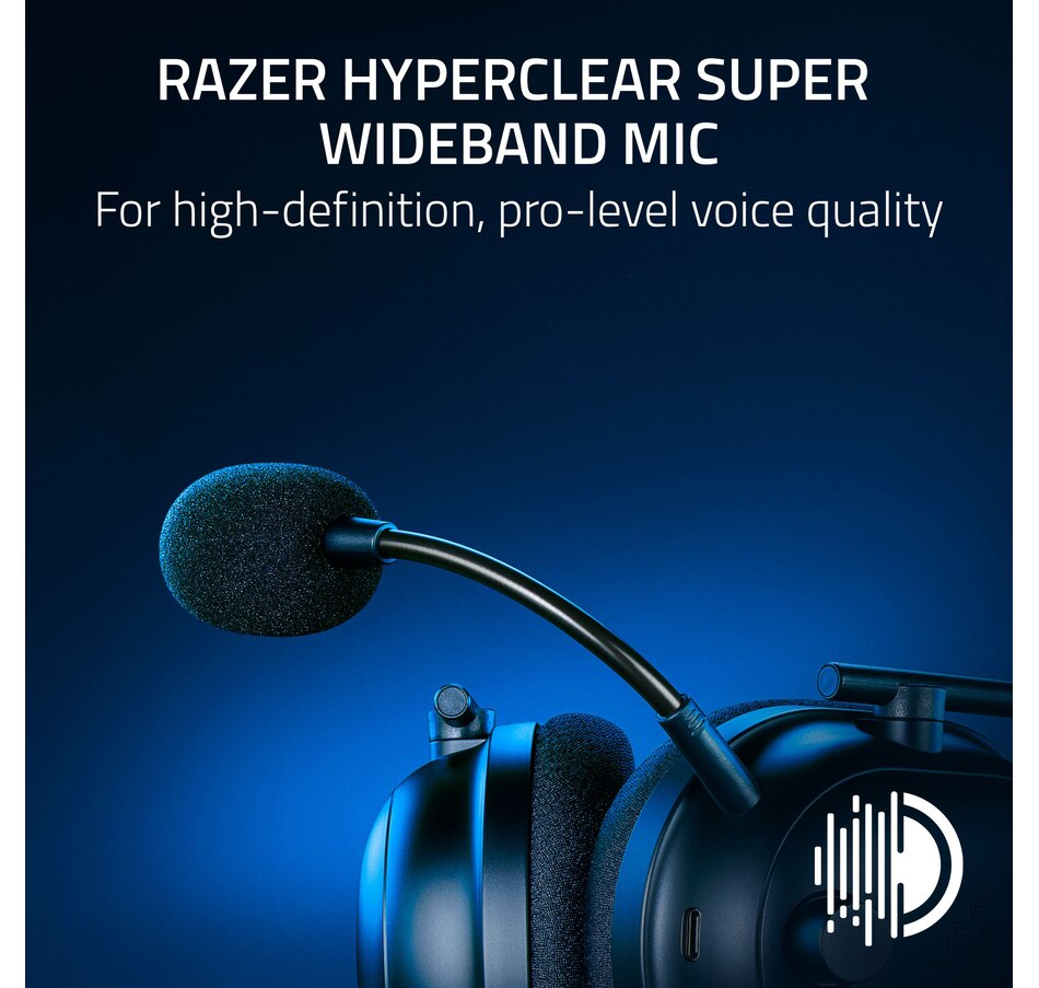 Image 701131_ALTMORE5.jpg, Product 701-131 / Price $289.99, Razer BlackShark V2 Pro for PlayStation Wireless Console E-Sports Headset (black) from Razer on TSC.ca's Electronics department