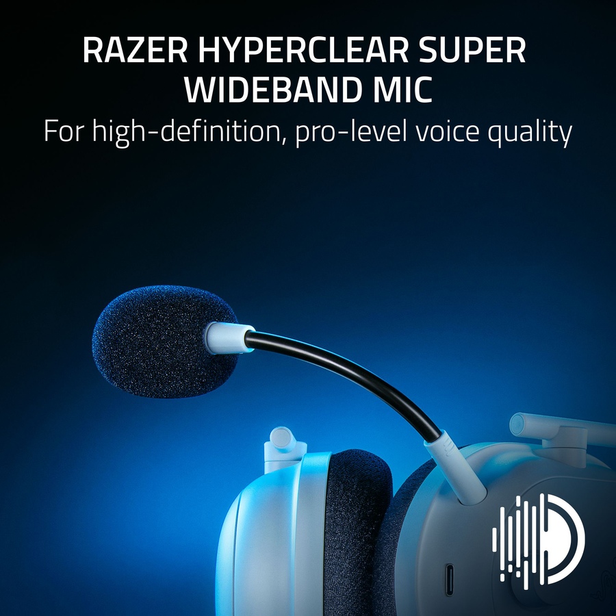 Image 701132_ALTMORE1.jpg, Product 701-132 / Price $289.99, Razer BlackShark V2 Pro for PlayStation Wireless Console E-Sports Headset (white) from Razer on TSC.ca's Electronics department