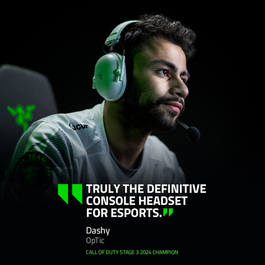 Image 701132_ALTMORE7.jpg, Product 701-132 / Price $289.99, Razer BlackShark V2 Pro for PlayStation Wireless Console E-Sports Headset (white) from Razer on TSC.ca's Electronics department