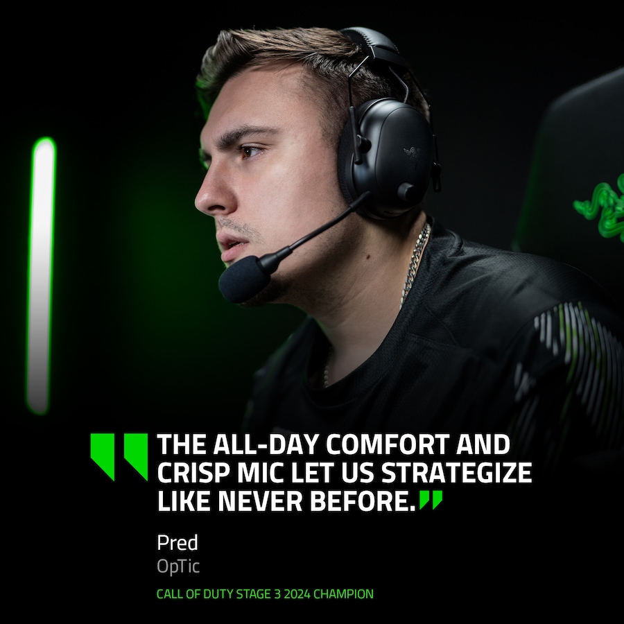 Image 701132_ALTMORE8.jpg, Product 701-132 / Price $289.99, Razer BlackShark V2 Pro for PlayStation Wireless Console E-Sports Headset (white) from Razer on TSC.ca's Electronics department