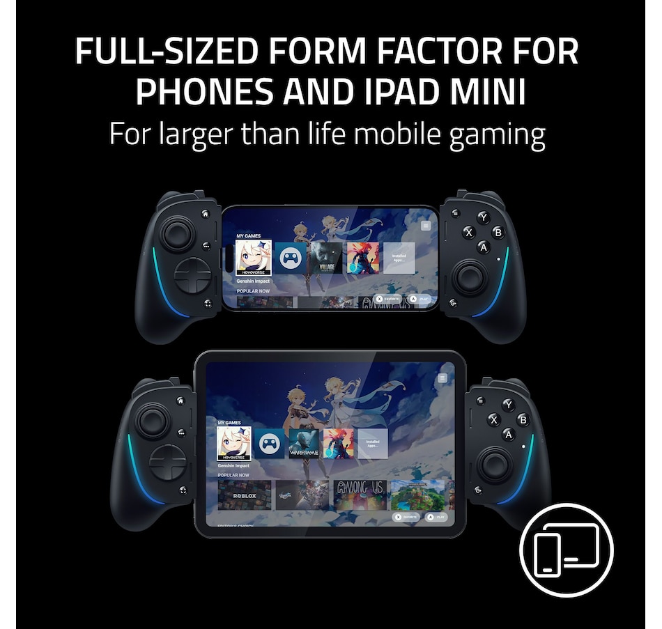 Image 701137_ALTMORE2.jpg, Product 701-137 / Price $199.99, Razer Kishi Ultra USB-C Gaming Controller for Android, iPhone and iPad Mini from Razer on TSC.ca's Electronics department