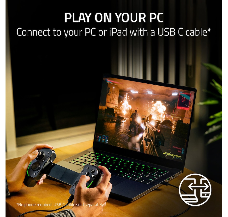 Image 701137_ALTMORE5.jpg, Product 701-137 / Price $199.99, Razer Kishi Ultra USB-C Gaming Controller for Android, iPhone and iPad Mini from Razer on TSC.ca's Electronics department