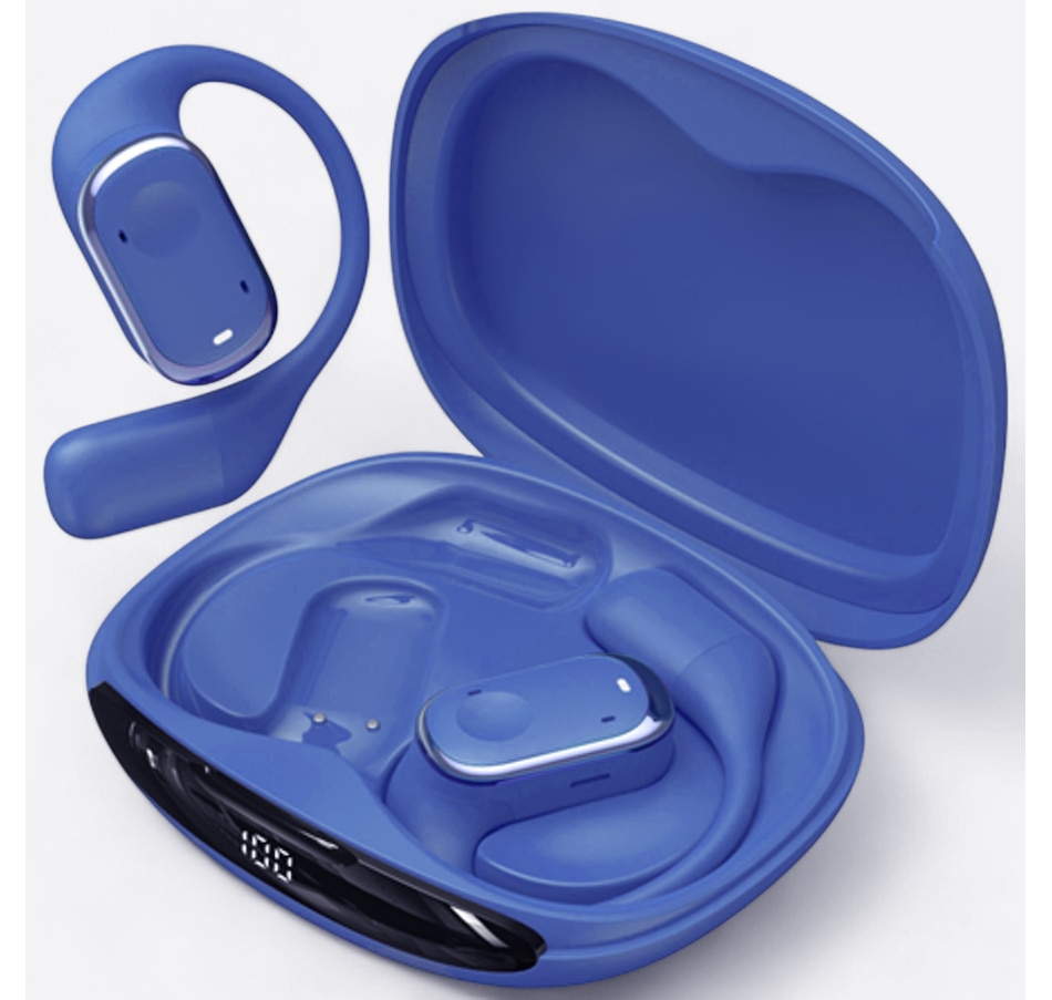 Image 701190_BLU.jpg, Product 701-190 / Price $129.99, Groovz Open Ear True Wireless Headphones from Groovz on TSC.ca's Electronics department