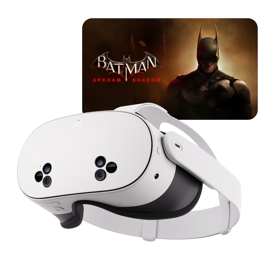 Image 701225_ALTMORE1.jpg, Product 701-225 / Price $449.99, Meta Quest 3S 256 GB All-in-One Headset (also includes Batman: Arkham Shadow and a 3-Month Trial of Meta Horizon+) from Meta on TSC.ca's Electronics department