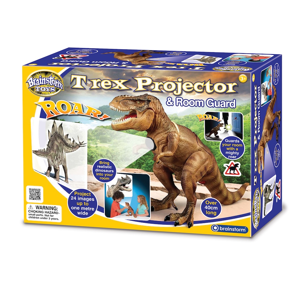Image 701230.jpg, Product 701-230 / Price $39.99, Brainstorm T. rex Projector and Room Guard from Brainstorm on TSC.ca's Toys & Hobbies department