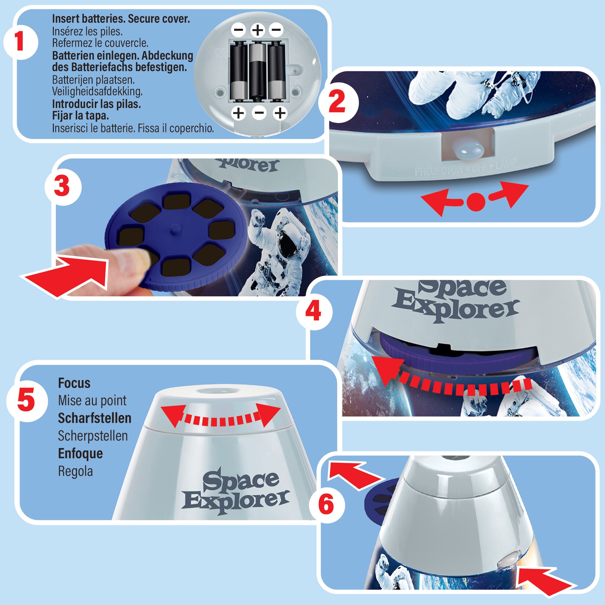Brainstorm Space Explorer Room Projector - TSC.ca