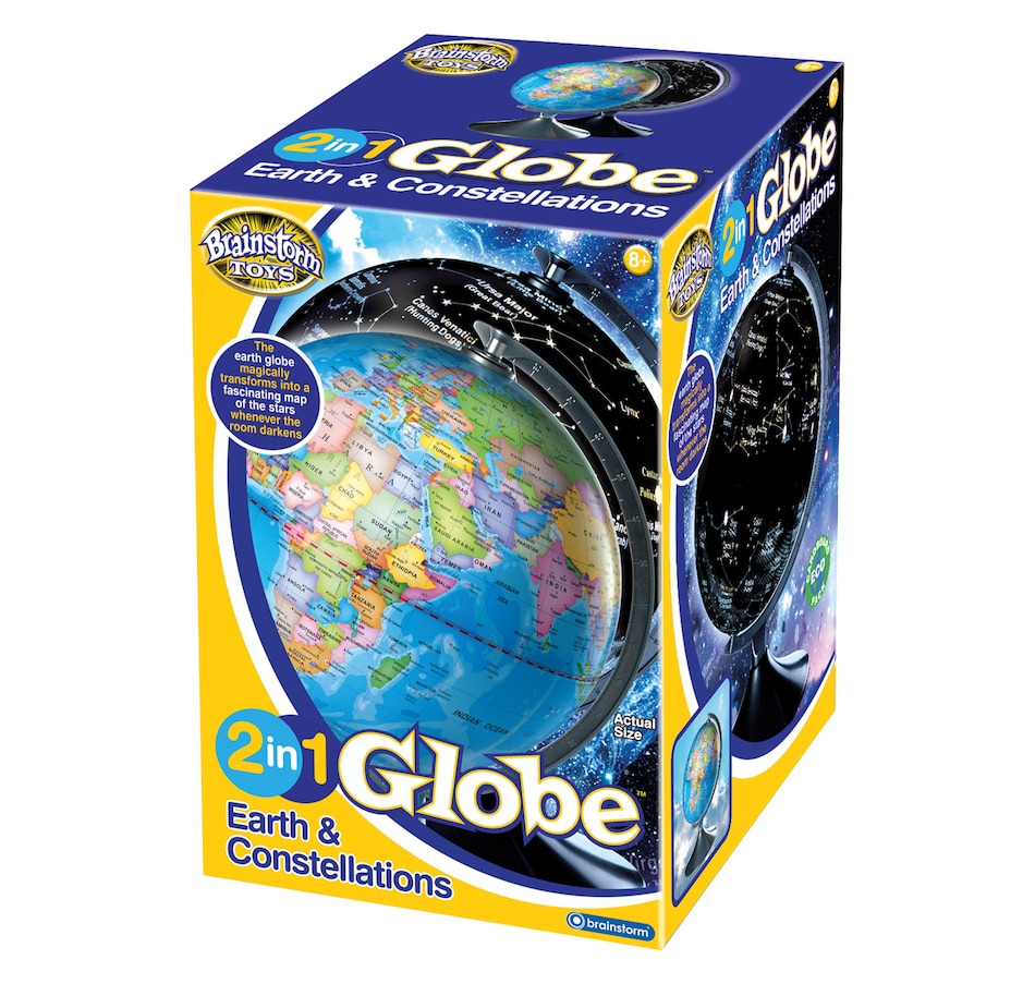Image 701233.jpg, Product 701-233 / Price $69.99, Brainstorm 2-in-1 Globe Earth and Constellations from Brainstorm on TSC.ca's Toys & Hobbies department