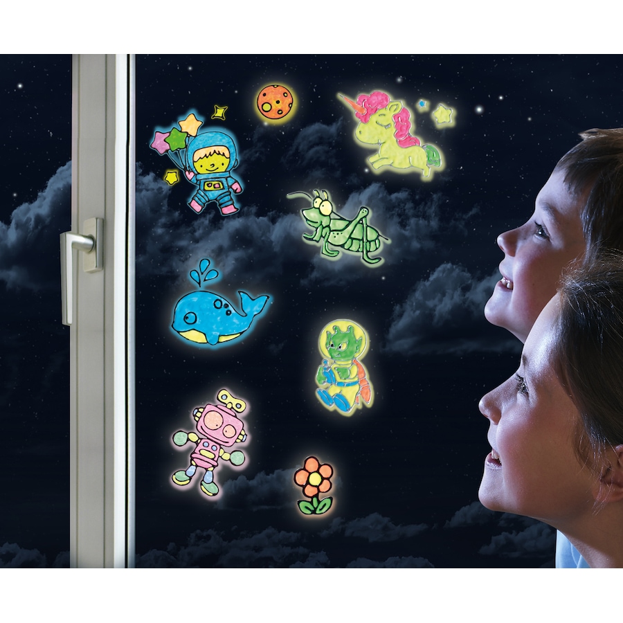 Image 701241_ALTMORE6.jpg, Product 701-241 / Price $24.99, Brainstorm Glow Window Art from Brainstorm on TSC.ca's Toys & Hobbies department