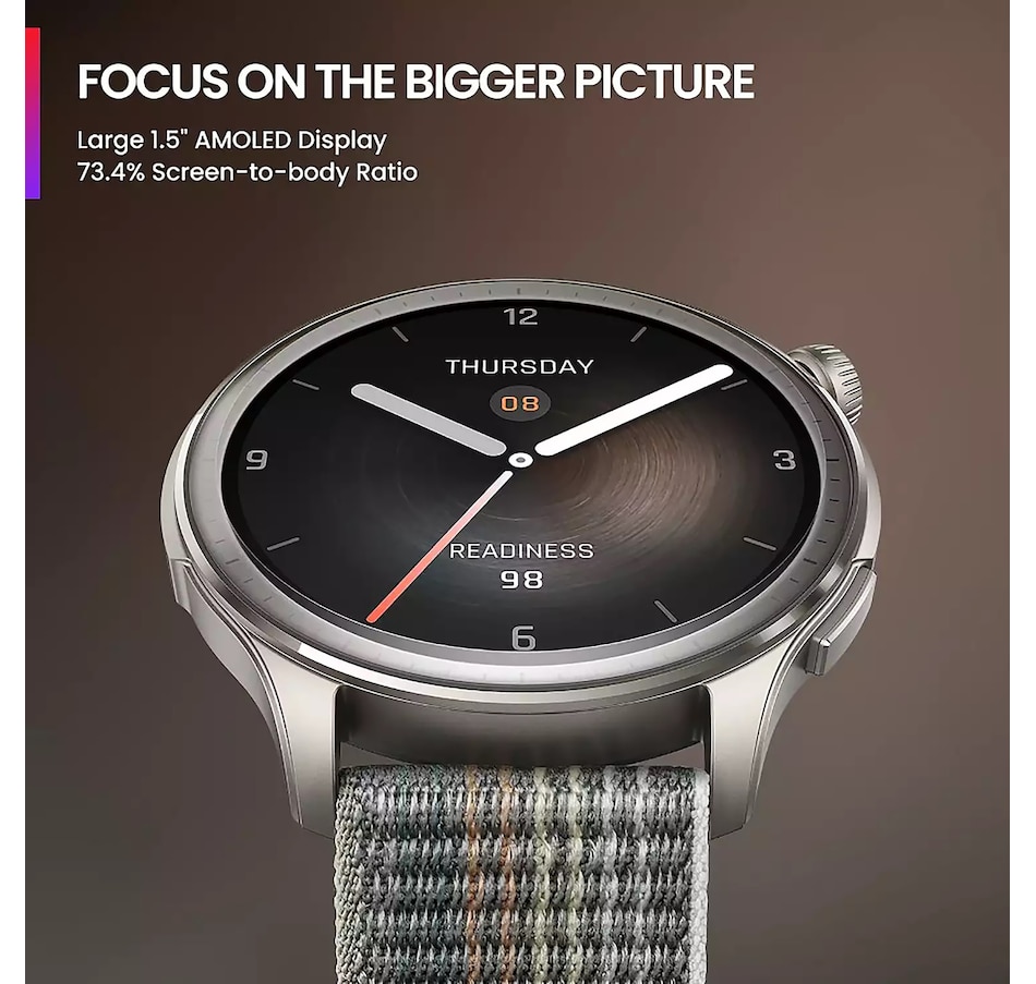 Image 701282_ALTMORE2.jpg, Product 701-282 / Price $279.99, Amazfit Balance Smartwatch from Amazfit on TSC.ca's Electronics department