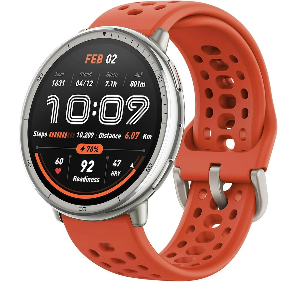 Image 701286_RED.jpg, Product 701-286 / Price $149.99, Amazfit Active 2 Smartwatch from Amazfit on TSC.ca's Electronics department