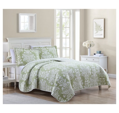 Laura Ashley Rowland Reversible Quilt Set