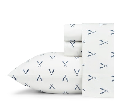 Eddie Bauer Eddies Oar 100% Cotton Sheet Set