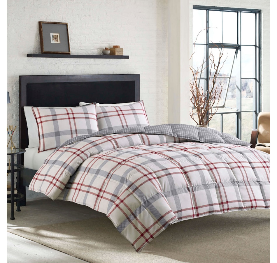 Image 701429.jpg, Product 701-429 / Price $97.99 - $139.99, Eddie Bauer Portage Bay Reversible Duvet Cover Set from Eddie Bauer on TSC.ca's Home & Garden department