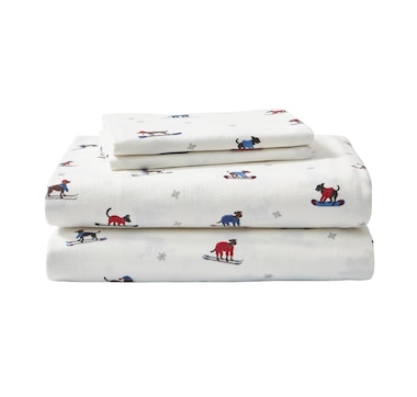 Eddie Bauer Ski Patrol 100% Cotton Sheet Set
